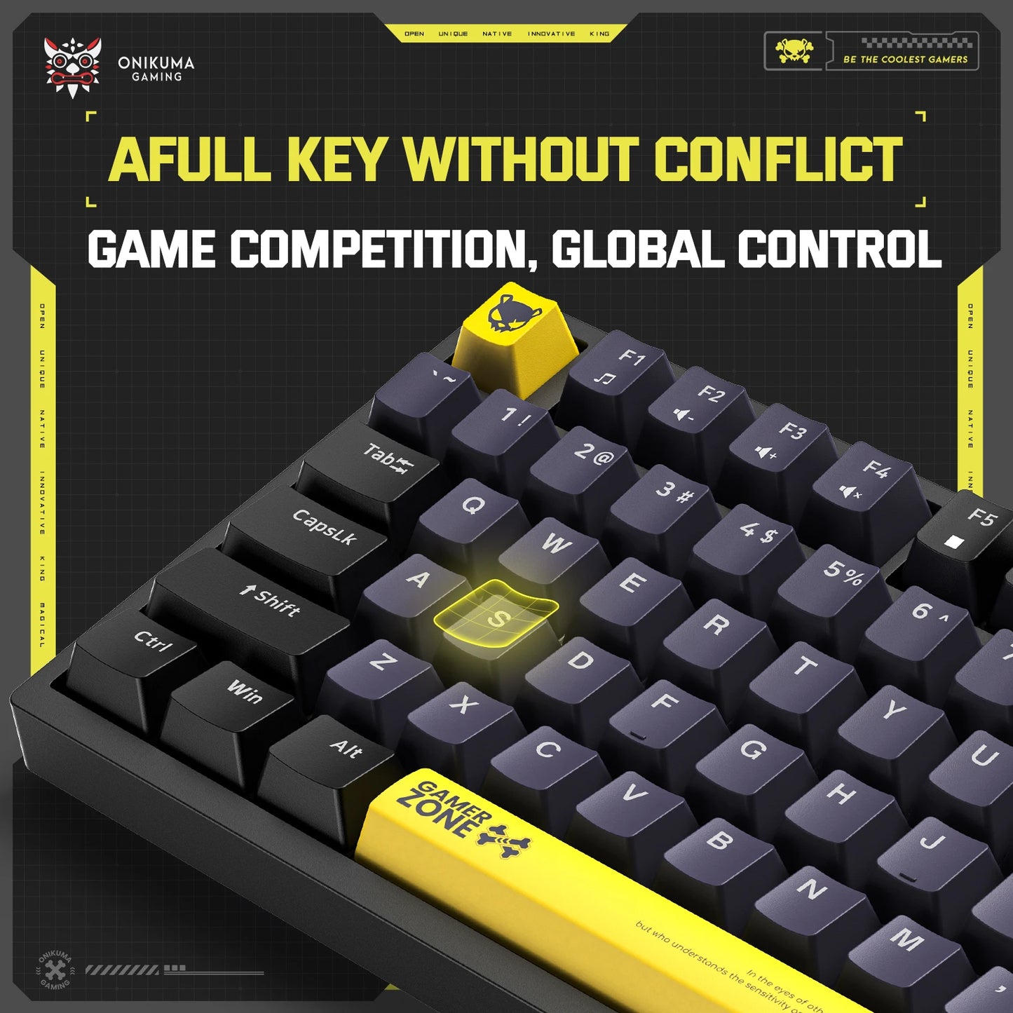 Gaming 82-Key Mechanical Keyboard – Compact RGB Backlit Wired USB Keyboard for PC, Laptop & Windows Gamers
