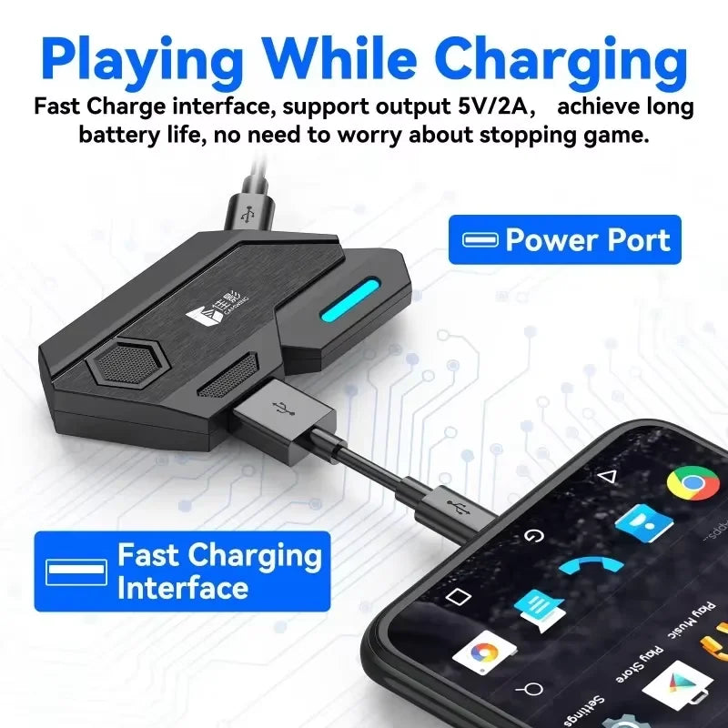 Mix SE Wireless Game Controller & Keyboard Mouse Adapter for PUBG – iOS & Android