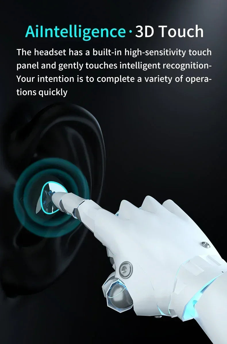 Original M10 Wireless Bluetooth Earbuds – Sports Stereo Noise-Canceling Headphones with Mic
