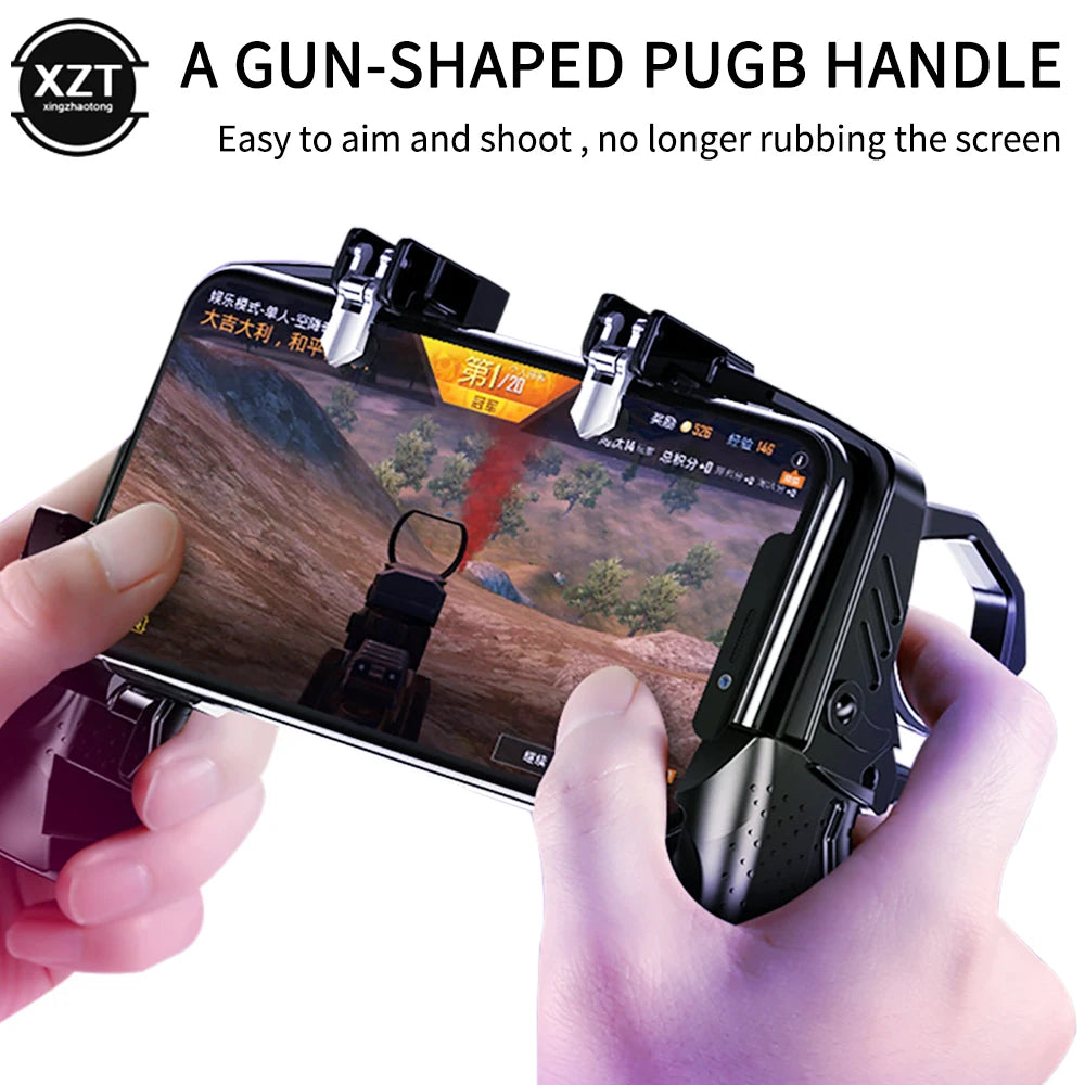 K21 PUBG Mobile Game Controller – Button Triggers & Joystick Pad for iPhone & Android