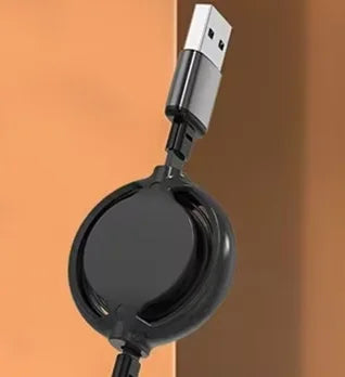 3-in-1 Retractable Fast USB Cable – Type-C, Micro USB & iPhone Charger for Huawei, Samsung & More