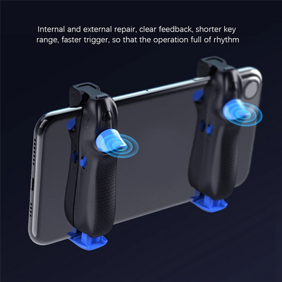 2X Mobile Game Controller – Four Finger PUBG Triggers for Android