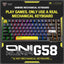 Gaming 82-Key Mechanical Keyboard – Compact RGB Backlit Wired USB Keyboard for PC, Laptop & Windows Gamers
