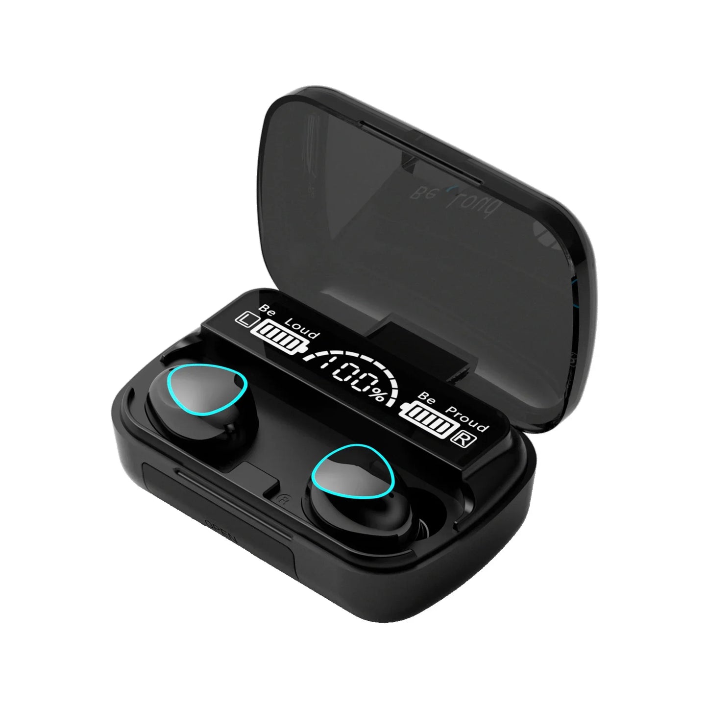 Original M10 Wireless Bluetooth Earbuds – Sports Stereo Noise-Canceling Headphones with Mic