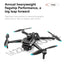 Drone 4K HD Brushless Motor with Dual Cameras & 4.5" Screen Remote – Obstacle Avoidance Quadcopter for Kids & Adults