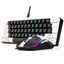 60% RGB Gaming Keyboard and Mouse Combo – Mini 61 Keys Wired PC Gamer Set