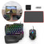 5-in-1 Mobile Gaming Set – RGB Wired Keyboard, Mouse & Converter for PUBG