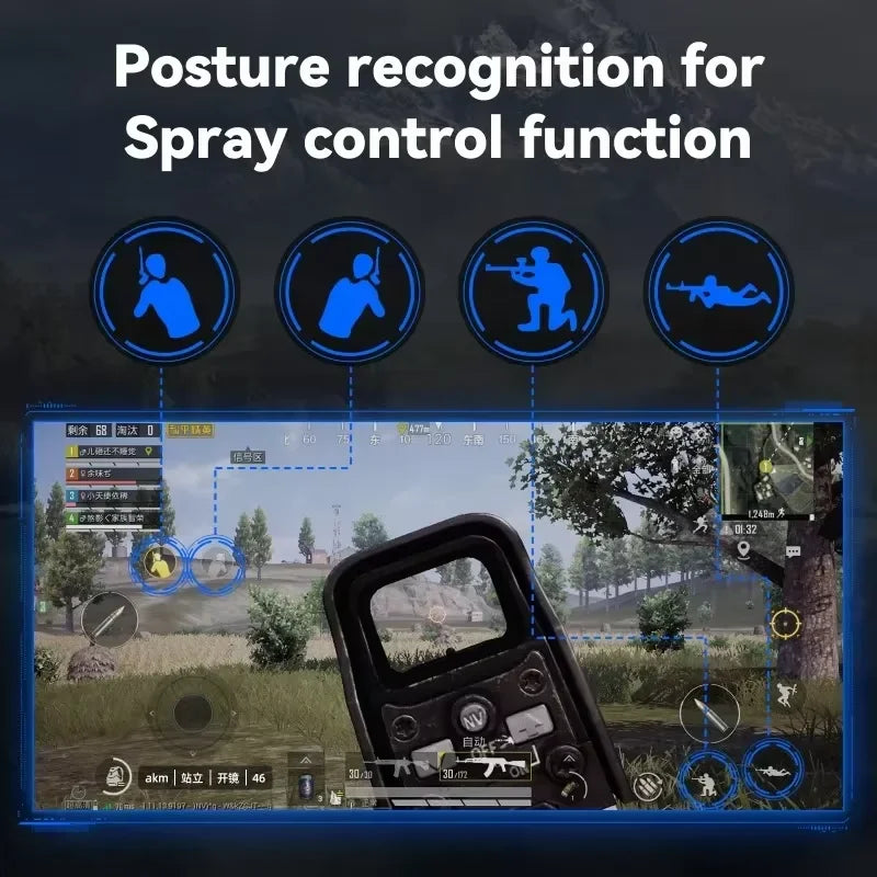 Mix SE Wireless Game Controller & Keyboard Mouse Adapter for PUBG – iOS & Android
