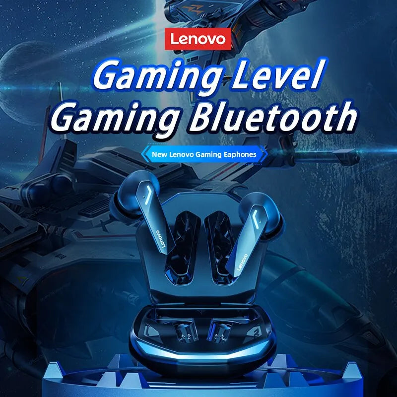 Lenovo GM2 Pro Wireless Gaming Earbuds – Bluetooth 5.3, Low Latency