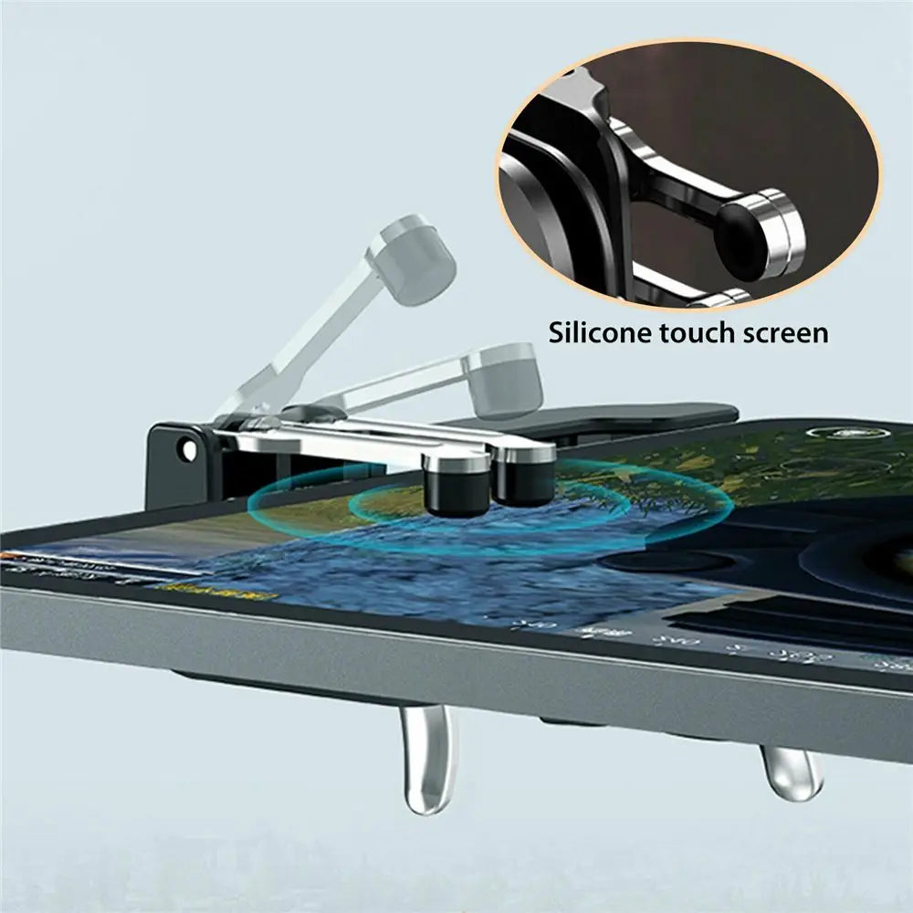Metal Button Mobile Game Controller – Portable Joystick Triggers for PUBG on Android & iOS