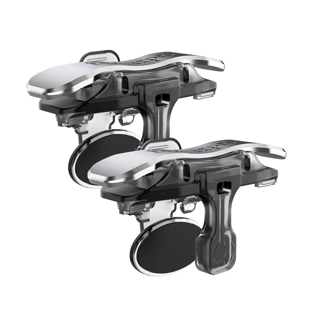 1 Pair Mobile Game Triggers for PUBG – Phone Controller Joysticks (4–13mm Thickness)