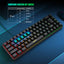 60% Gaming Keyboard and Mouse Combo – Compact Wired RGB Keyboard & Mouse Set for PC, Laptop & Office Use (White)
