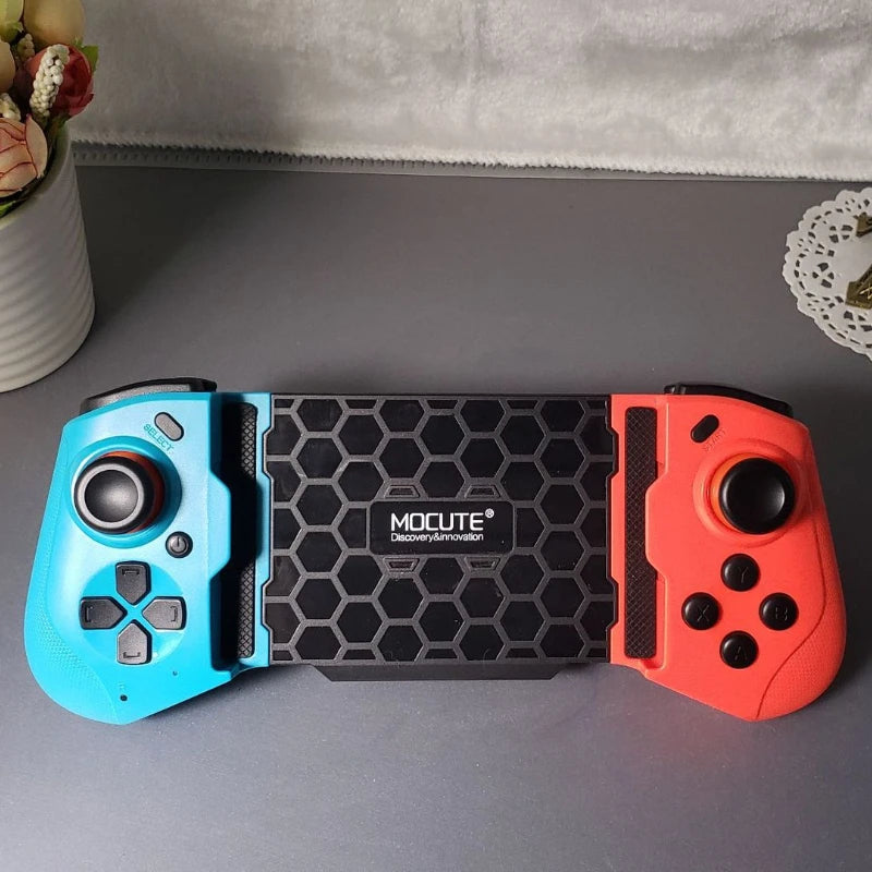 Mocute 060 Wireless Bluetooth Gamepad – Telescopic Mobile Controller for PUBG, Android & iOS
