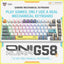 Gaming 82-Key Mechanical Keyboard – Compact RGB Backlit Wired USB Keyboard for PC, Laptop & Windows Gamers
