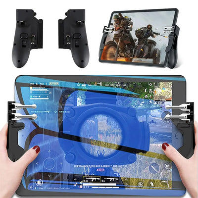 Metal Button Mobile Game Controller – Portable Joystick Triggers for PUBG on Android & iOS
