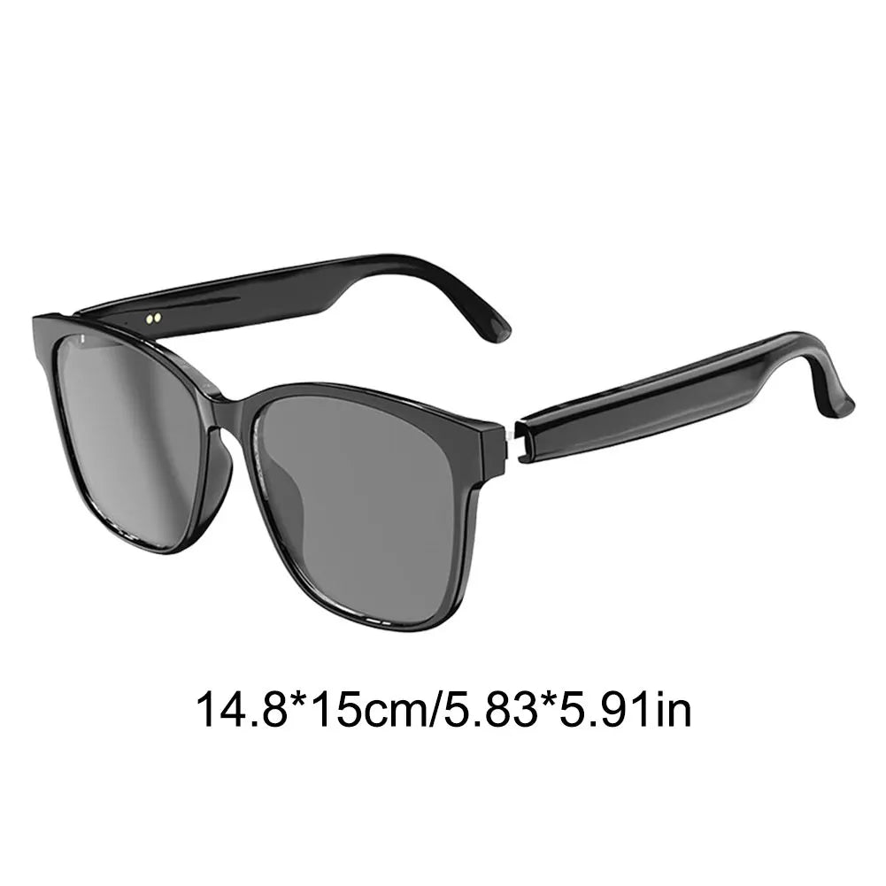AI Translation Smart Glasses – 75 Languages, Bluetooth 5.4, Automatic Voice Translator Sunglasses