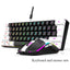 60% RGB Gaming Keyboard and Mouse Combo – Mini 61 Keys Wired PC Gamer Set