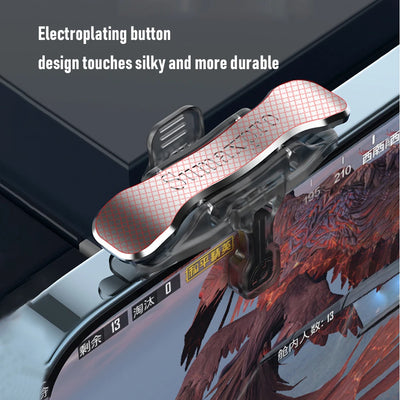 1 Pair Mobile Game Triggers for PUBG – Phone Controller Joysticks (4–13mm Thickness)
