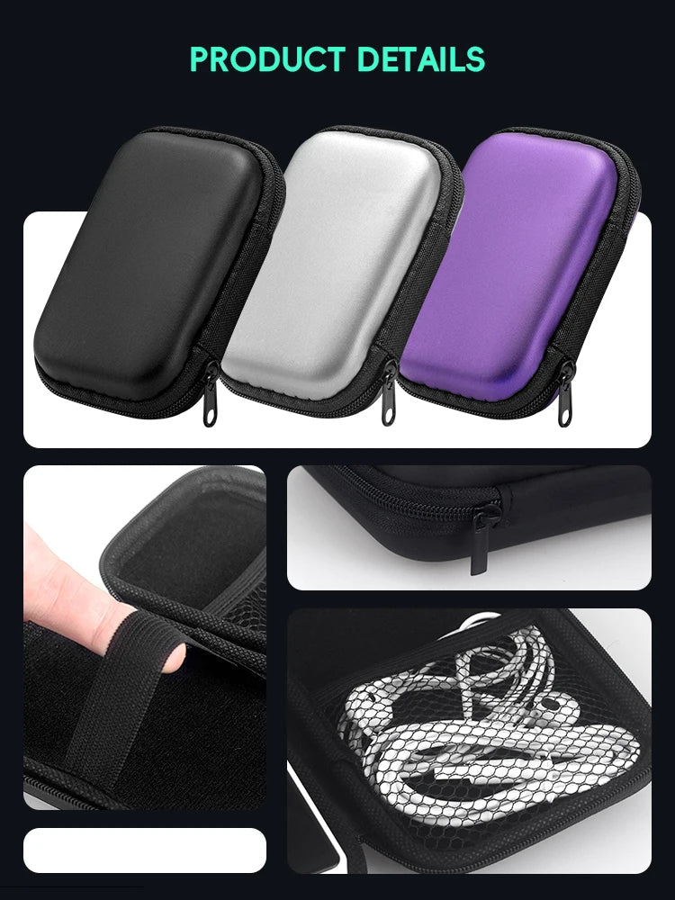 Data Frog R36S Retro Gaming Case – EVA Protective Bag for RG35XX, R35S & Miyoo Mini Plus