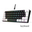 60% RGB Gaming Keyboard and Mouse Combo – Mini 61 Keys Wired PC Gamer Set