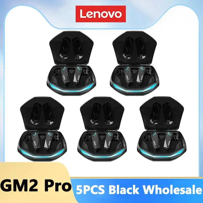 Lenovo GM2 Pro Wireless Gaming Earbuds – Bluetooth 5.3, Low Latency